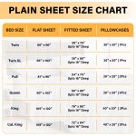 Size Sheet Set, 4-Piece Plain Soft Microfiber – Deep Pocket Bed Sheets, Includes 1 Fitted Sheet, 1 Flat Sheet, 2 Pill... - Image 6