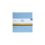 Microfiber Bed Sheet Set, Light Blue, Twin, 3 Piece - Image 3