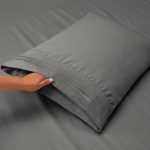 Sheets Set, 1800 Series 4 Piece Deep Pocket Sheets, 100% Soft Microfiber Bed Sheets Set, Gray - Image 2