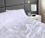 Set - Luxurious Silky Soft Microfiber Bedding - Cozy & Comfy - 15 inch Deep Pocket (Fits up to 17") Hotel Bed - 4 Pcs... - Image 3