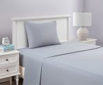 Kids Soft Microfiber Sheet Set, Gray, Twin, 3 Pieces - Image 2