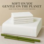 Sacred Thread Rayon Derived from Bamboo Sheets Queen Size, 18'' Deep Pocket Cooling Sheets for Hot Sleepers, 6 PC Cooling Sheets (Queen Size - Image 6
