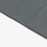 Mainstays Super Soft Brushed Microfiber Bed Sheet Set, Soothing Gray, Queen, 4 Piece - Image 4
