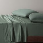 4-Piece & Silky Serenity 100% Bed Sheets Set, Flagstone, Queen - Image 4
