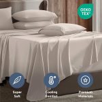 LammaLoe Extra Deep Pocket Queen Sheets set, Fits 18"-24" Mattress, 6 Piece Soft Microfiber Bed Sheet Sets, Linen - Image 4