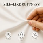 Sacred Thread Rayon Derived from Bamboo Sheets Queen Size, 18'' Deep Pocket Cooling Sheets for Hot Sleepers, 6 PC Cooling Sheets (Queen Size - Image 4